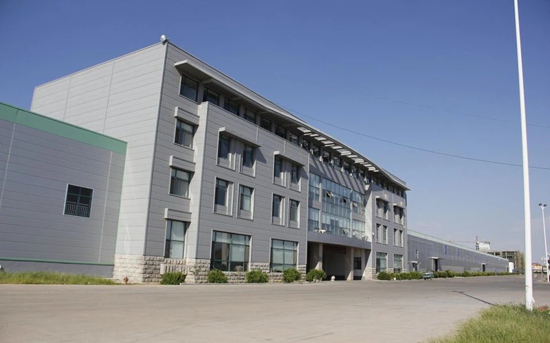 warehouse office building